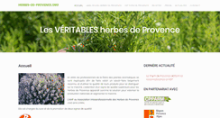 Desktop Screenshot of herbes-de-provence.org