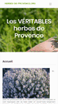 Mobile Screenshot of herbes-de-provence.org