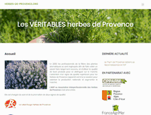 Tablet Screenshot of herbes-de-provence.org